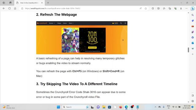 How To Fix Crunchyroll Error Code Shak-3016 смотреть онлайн