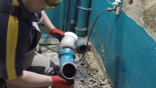 Как разобрать чугунные трубы смотреть онлайн