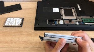 ? Замена HDD на SSD в ноутбуке Lenovo B570E