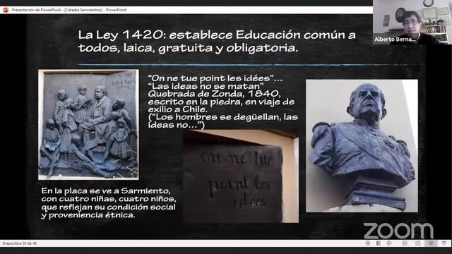 Cátedra Sarmientina Ciclo 2021: "Sarmiento y la Masonería en Argentina" смотреть онлайн