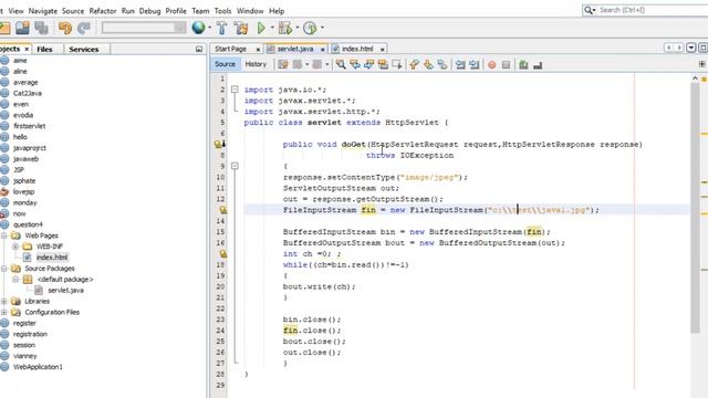 Assignment display image using servlet {18RP01964, 18RP05562, 18RP02082,18RP02754} смотреть онлайн