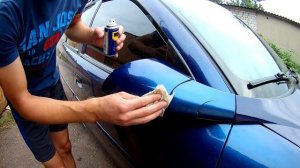 Царапины на пластике автомобиля убираем с помощью Wd 40