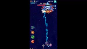 Galaxiga Classic Arcade Game: Boss King Cuttle -Easy