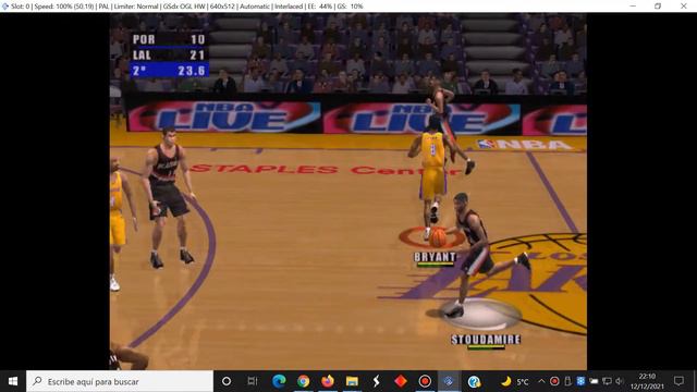 NBA Live 2001 (Sony PlayStation 2) Español Comentarios Andres Montes - PCSX2 v1.6.0 -Test Windows 1 смотреть онлайн