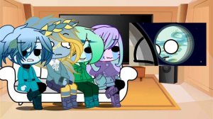 Реакция спутников САТУРНА на сколько спутников у Сатурна #Космичнскиешары #гача