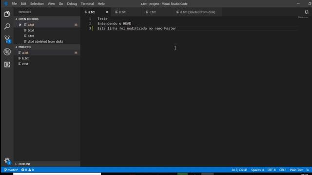 ? Curso GIT e GITHUB - Criando ramificações do projeto (branch e merge) e resolução de conflitos -# смотреть онлайн