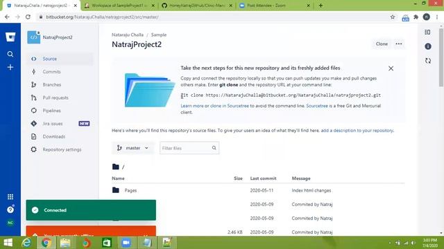 2 GitHub Bitbucket interation with Jenkins смотреть онлайн
