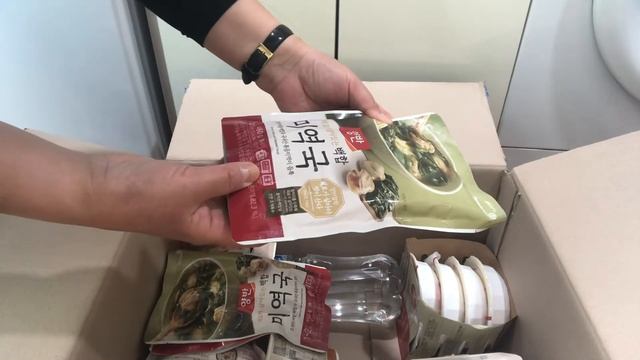 Карантин в Корее. Сухой паёк из погонсо! Распаковка!