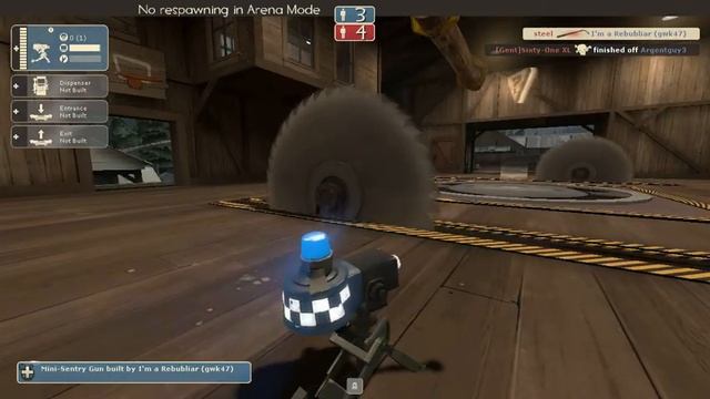 Team Fortress 2 Arena Sawmill Gameplay Combat engineer part 2 смотреть онлайн