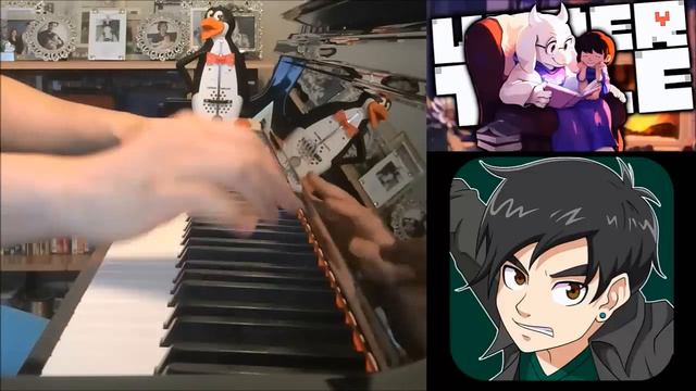 Undertale Pacifist Song - "Promise Me" - NateWantsToBattle (Piano Cover by Amosdoll) смотреть онлайн