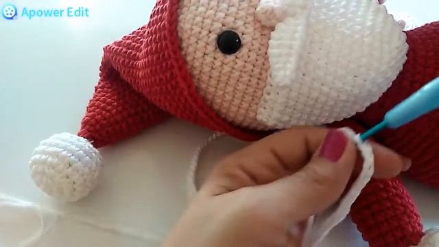 Papai Noel Articulado #Amigurumi Sem Costura Tutorial Passo a Passo (Parte 8) смотреть онлайн