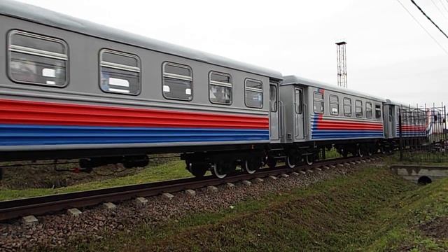 Обкатка подвижного состава на Малой Октябрьской Детской Железной Дороги смотреть онлайн