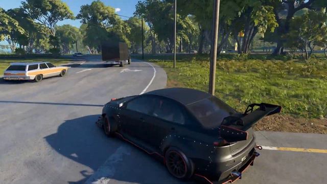 Mitsubishi Lancer Evolution X Red Fury Edition 784BHP drive in The crew motorfest смотреть онлайн