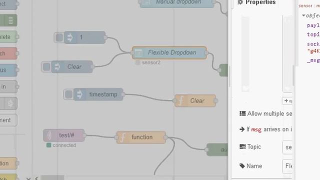 Node-Red Dropdown Dashboard Node смотреть онлайн