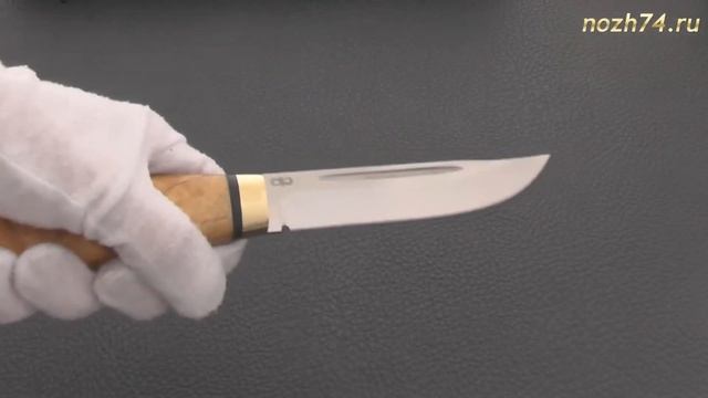 Нож Финка-Лаппи (Карельская береза, 110Х18М-ШД) - nozh74.ru смотреть онлайн