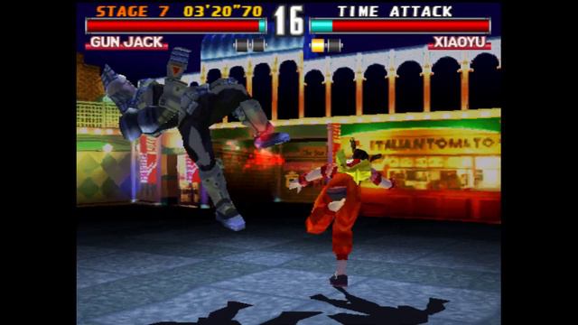Tekken 3 - Time Attack Gun Jack (Namco) смотреть онлайн