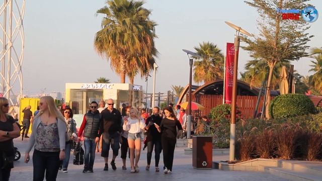 Dubai Marina. JBR (Jumeirah Beach Residence) смотреть онлайн