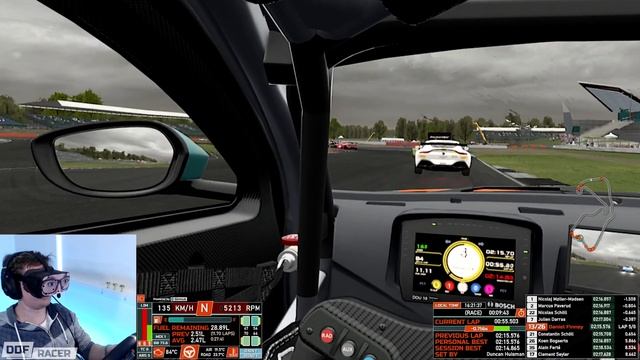 Assetto Corsa Competizione GT4 Gameplay (Full Race, No Commentary - Aston Martin GT4 @ Silverstone) смотреть онлайн