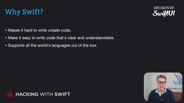 Why learn Swift – Swift for Complete Beginners смотреть онлайн