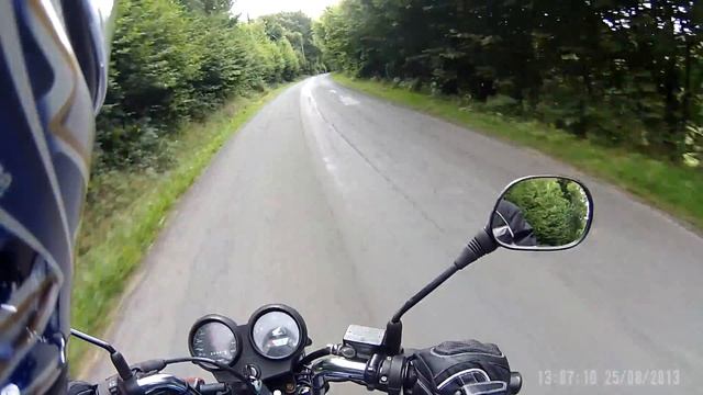 Llyn Brianne Reservoir to Cynghordy on Honda Deauville 650 & Honda CG125 - Part 3 смотреть онлайн
