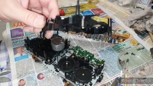 Panasonic SA-CH74, меняем пассики.№419