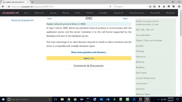 Explain network protocol driver in JDBC.
| javapedia.net смотреть онлайн