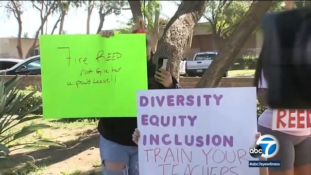 Teacher on leave after 'offensive' video circulates on social media | ABC7 смотреть онлайн