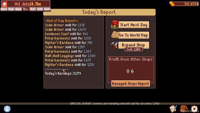 Pixel Shopkeeper Ep 10: TILING THE FLOOR WITH GOLD - First Look - Let's Play, Gameplay смотреть онлайн