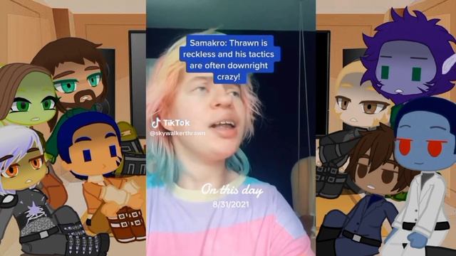 || Star Wars/Rebels Gacha || Rebels (+Thrawn & Eli) react To Ascendency Tiktoks Pt. 6 смотреть онлайн