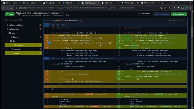 Vibinex Code Review - Demo for GitHub (September 2023) смотреть онлайн
