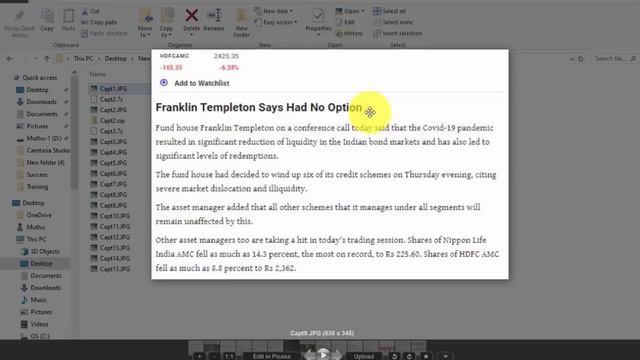 Franklin Templeton India Crisis | Stock Market Updates and News | Tamil Share | Intraday смотреть онлайн