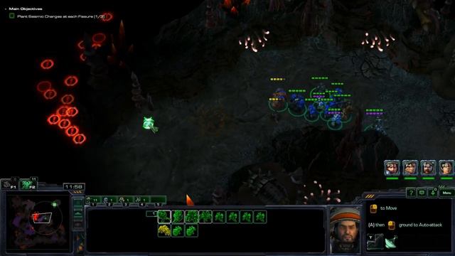 StarCraft II: WoL - #28 Belly of the Beast смотреть онлайн