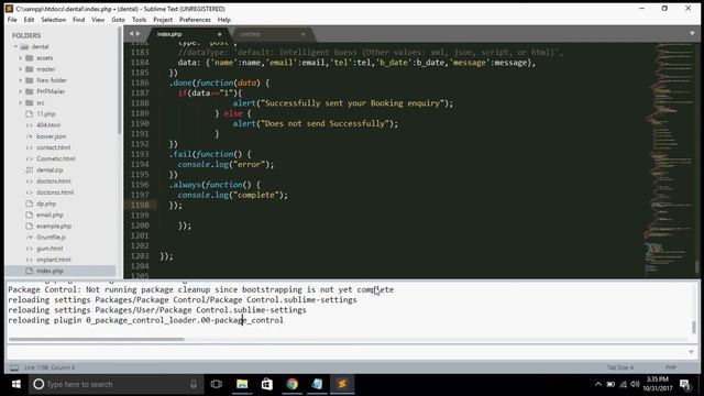 jquery package installation in sublime text 3 - tamil смотреть онлайн