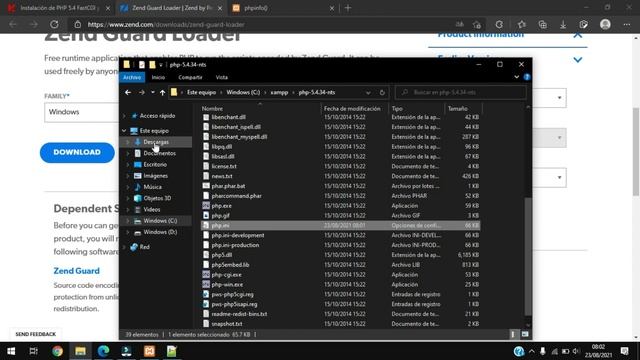 Installing PHP 5.4 FastCGI and Zend Guard Loader on XAMPP for Windows смотреть онлайн
