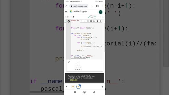 Python Project | Pascal's triangle |Complete description | My- First Project.? смотреть онлайн
