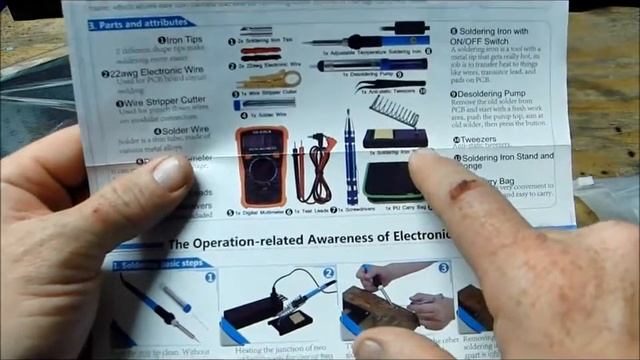 ANBES Soldering iron review by Texas Drones смотреть онлайн