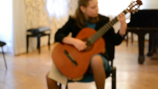 Академ. концерт, класс гитара, музыкальная школа №10, г. Киев, преподаватель Пилипенко Алла Ивановн смотреть онлайн