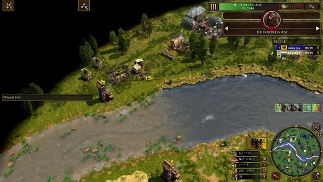 Dutch vs Germans - a Classic // Sunbros 1v1 TEAMS // Age of Empires 3 смотреть онлайн