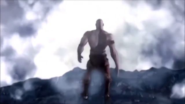 kratos walks off cliff meme (EvilArthas version) смотреть онлайн