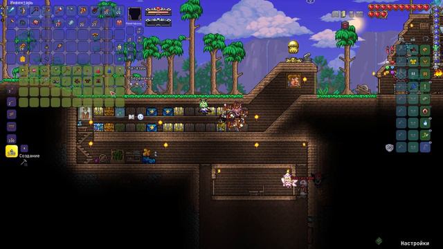 приключение ХАНА БАТЫЯ в Terraria с модами смотреть онлайн