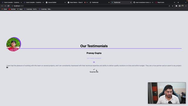 119 - React Basics - Class 6 смотреть онлайн
