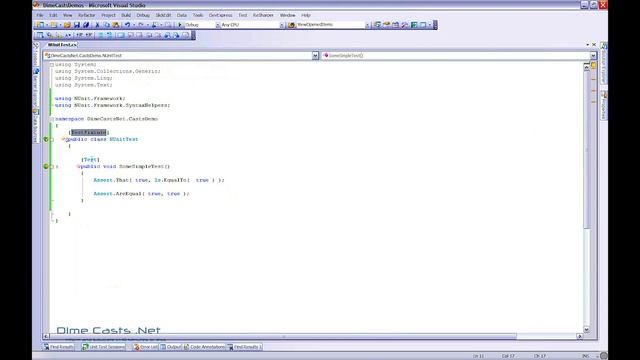 C# NUnit Primer смотреть онлайн
