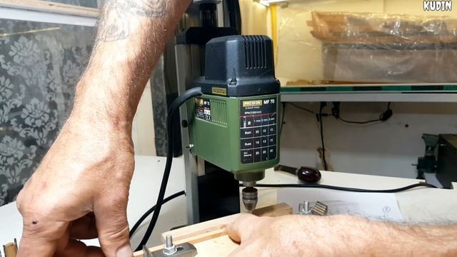 131.Фрезерный станок ч.2-я\PROXXON mf 70\Milling machine p.2 смотреть онлайн