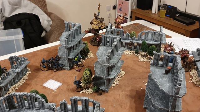 Tyranids Vs New Chaos Knights Warhammer 40k Battle Report смотреть онлайн