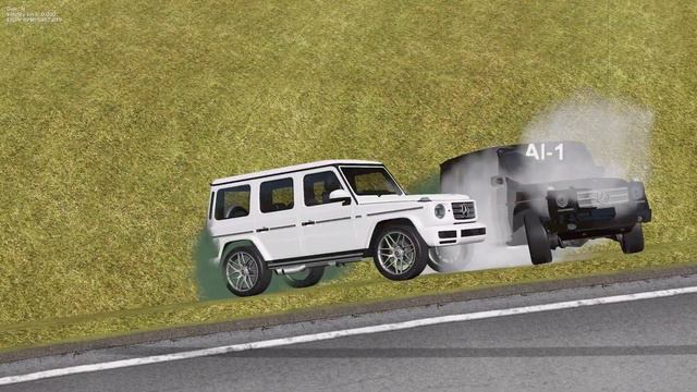 New Mercedes-G500 W464 VS Old Mercedes G55AMG-Racer free Car Simulator смотреть онлайн