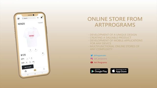 ONLINE STORE FROM ART PROGRAMS (REACT NATIVE) смотреть онлайн