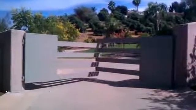 Креативные ворота. Необычная конструкция ворот. Чего только не придумают смотреть онлайн