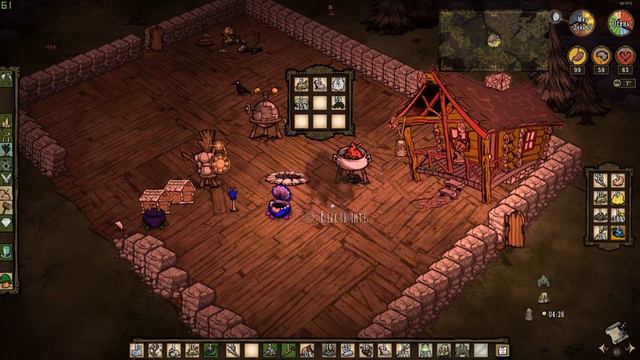 Прохождение Don't Starve Together. Начало зимы)) смотреть онлайн