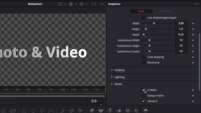 Mask in 3D to Create Title Anim - Davinci Resolve 16/17 смотреть онлайн