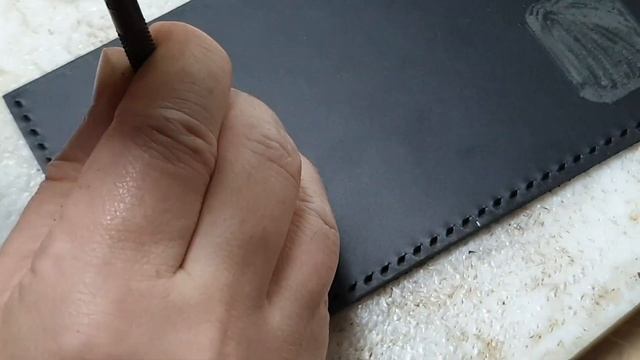 앞포켓 미니사첼백을 만들어 보자/무료패턴/DIY/가죽공예